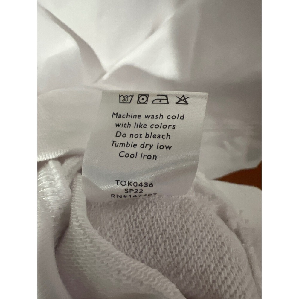 Draper James - What Would‎ Dolly Do? Sweatshirt white small lightweight rainbow - Picture 6 of 8